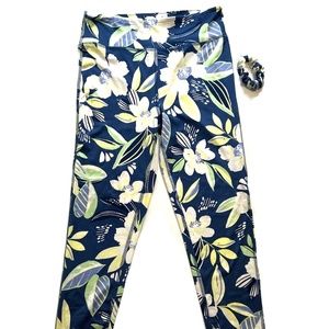 LIBERTY & VALOR Girls Leggings Pants‎ in Tropic Blue Size XL NEW